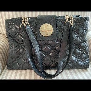 Kate Spade Briar Lane Black Quilted bag